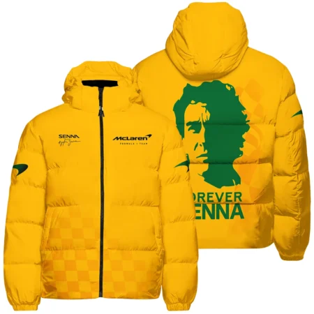 Ayrton Senna McLaren F1 Exclusive Down & Puffer Jackets BLF1190525A3HCJ