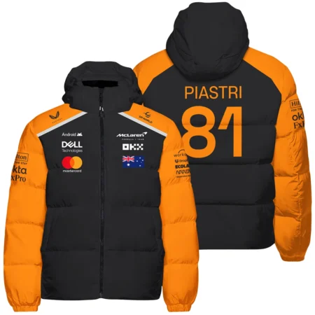 Oscar Piastri McLaren F1 Exclusive Down & Puffer Jackets BLF1290325A4HCJ