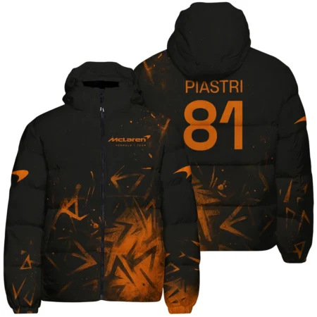 Oscar Piastri McLaren F1 Exclusive Down & Puffer Jackets BLMCL3525A3OPHCJ
