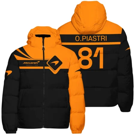 Oscar Piastri McLaren F1 Exclusive Down & Puffer Jackets BLMCL5525A3HCJ