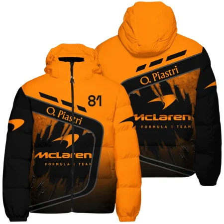 Oscar Piastri McLaren F1 Exclusive Down & Puffer Jackets BLOP3425A1HCJ
