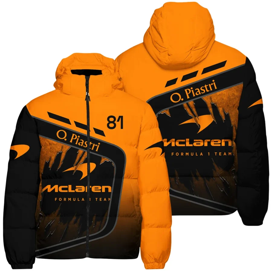 Oscar Piastri McLaren F1 Exclusive Down & Puffer Jackets BLOP3425A1HCJ