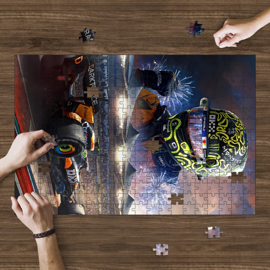 Lando Norris - Jigsaw Puzzle Game For F1 Fans BLF1PZ12