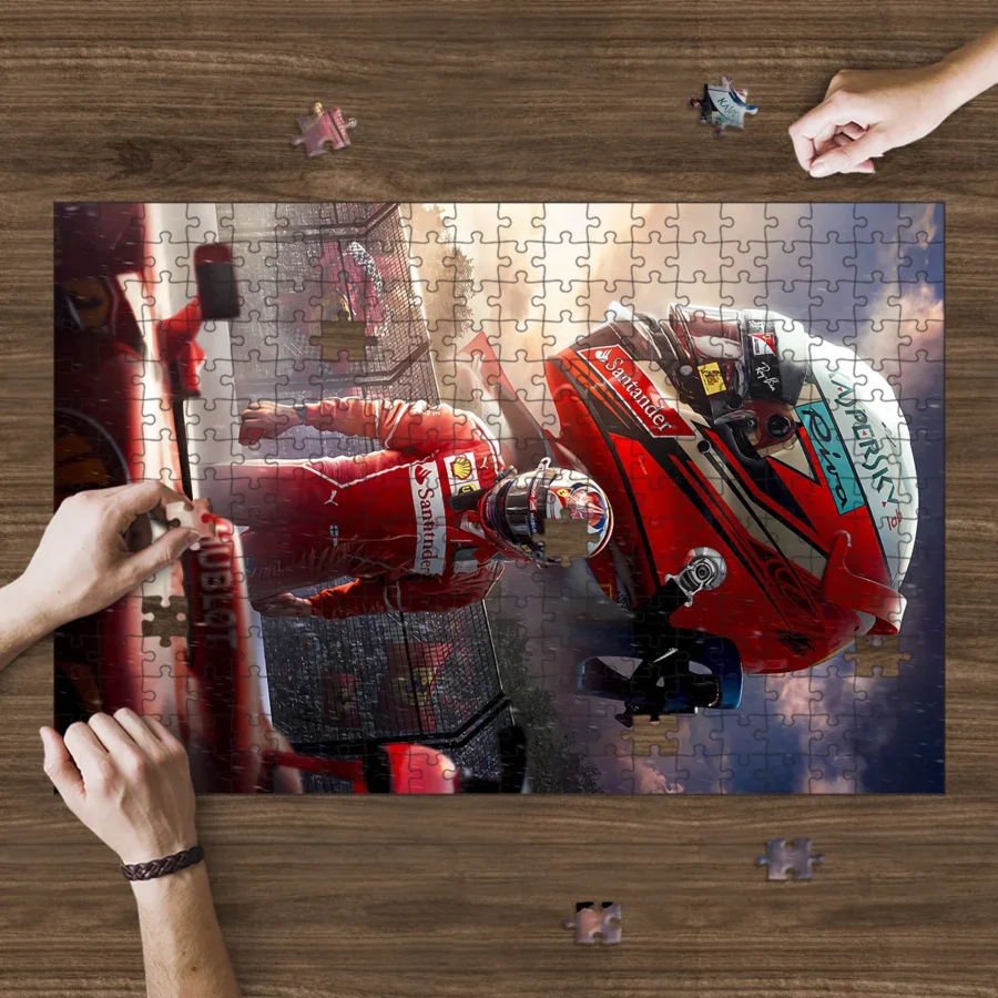 Kimi Raikkonen - Jigsaw Puzzle Game For F1 Fans BLF1PZ13
