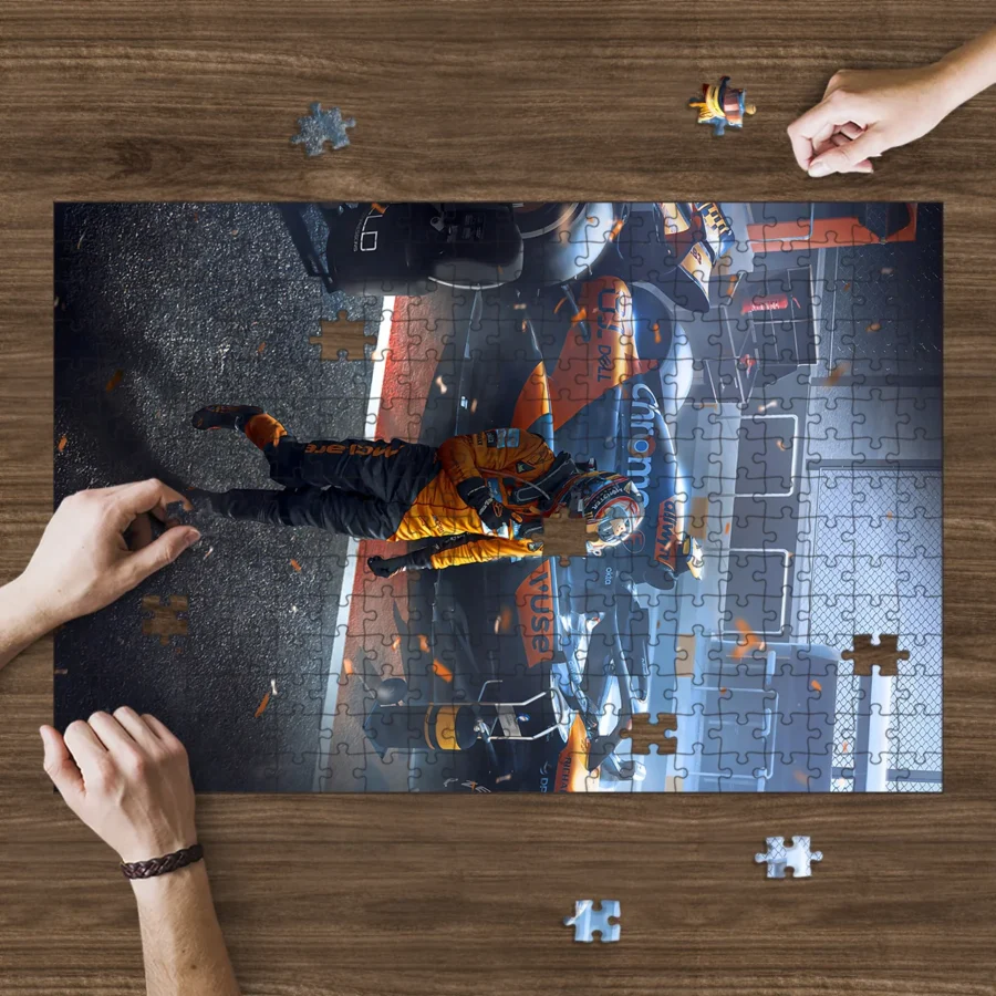 Oscar Piastri - Jigsaw Puzzle Game For F1 Fans BLF1PZ18