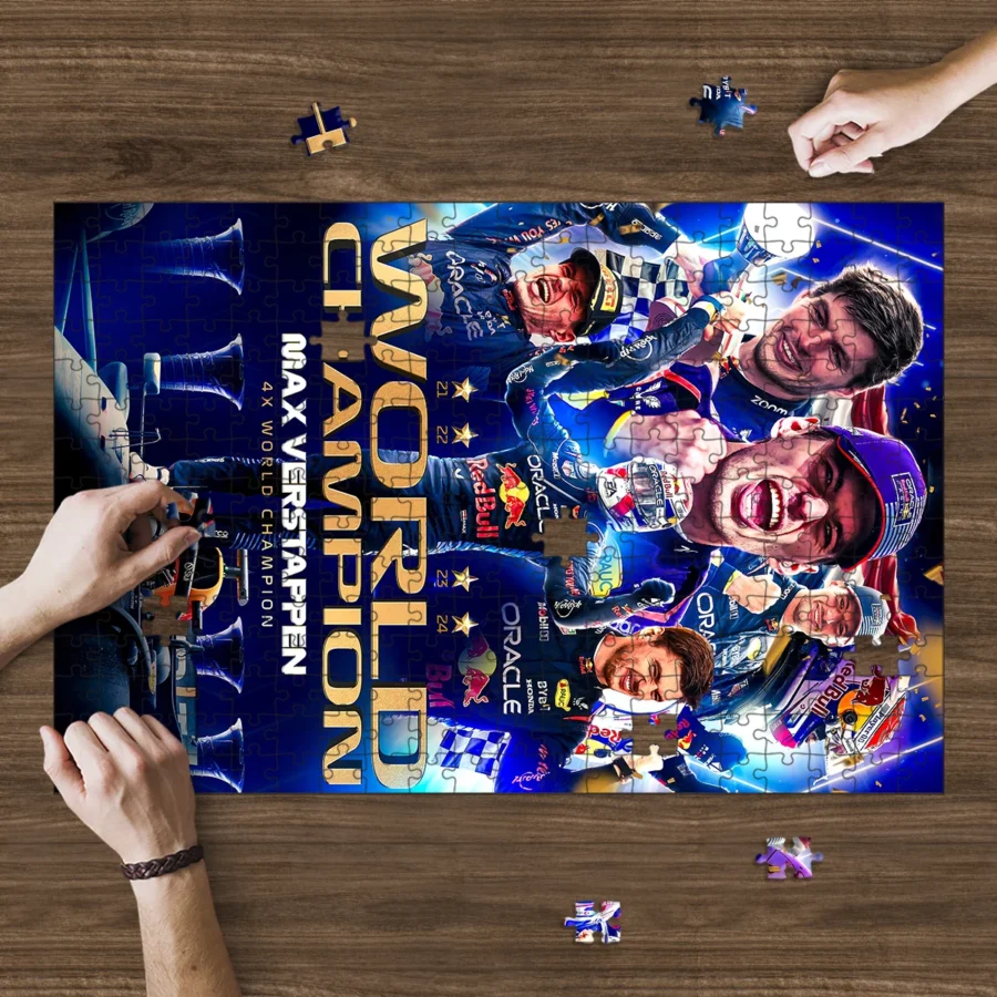 Max Verstappen - Jigsaw Puzzle Game For F1 Fans BLF1PZ19