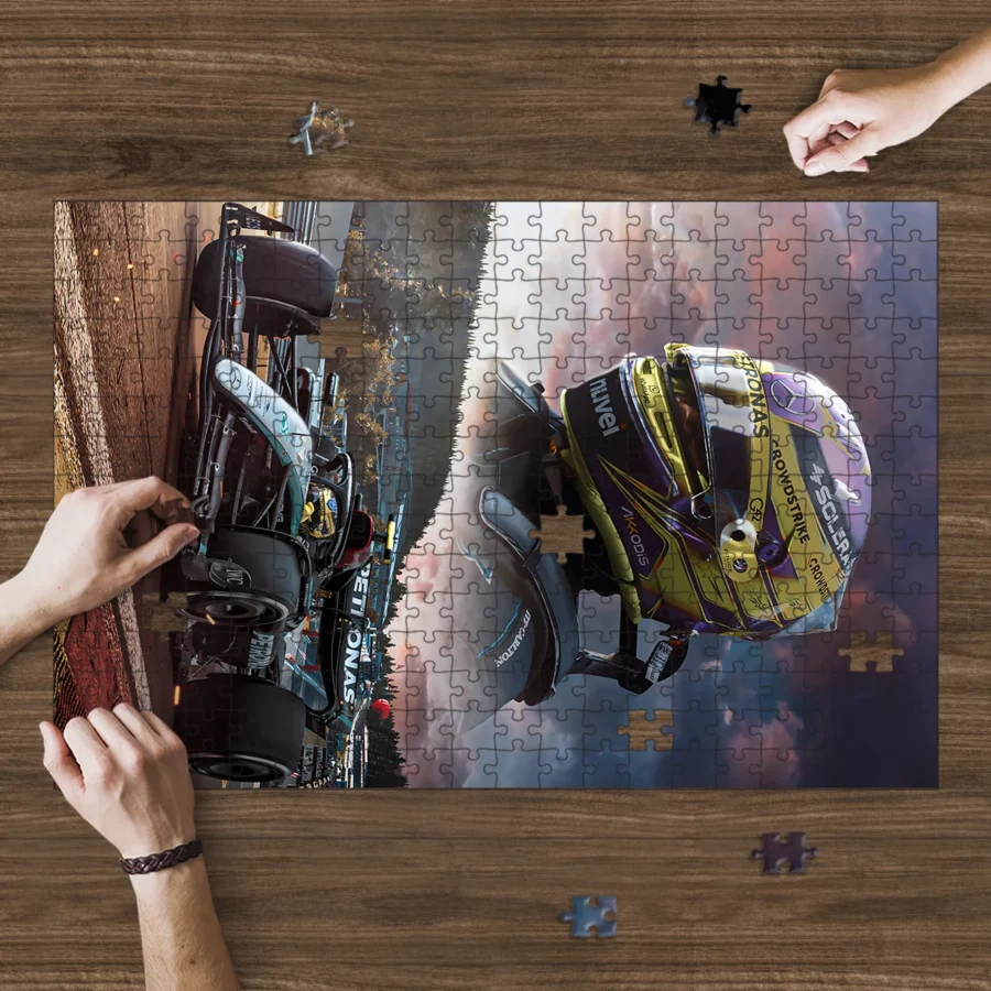 Lewis Hamilton - Jigsaw Puzzle Game For F1 Fans BLF1PZ24