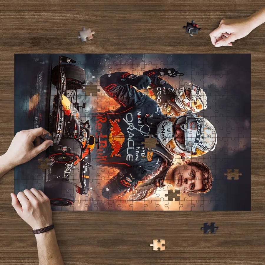 Max Verstappen - Jigsaw Puzzle Game For F1 Fans BLF1PZ8