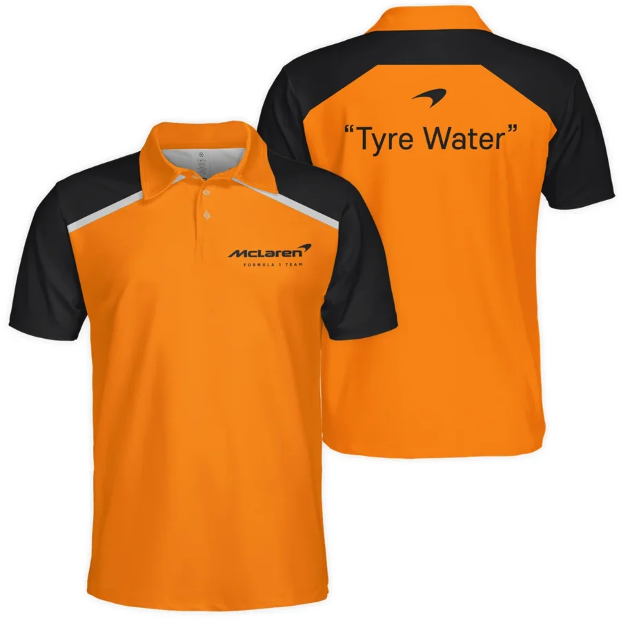 Tyre Water McLaren Formula One Exclusive Polo Shirt BLF115525A2PL