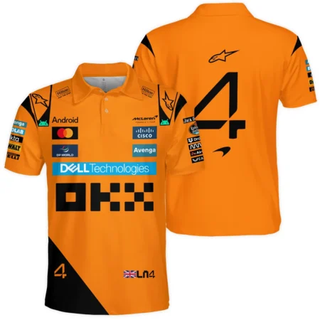 Lando Norris McLaren Formula One Exclusive Polo Shirt BLF1180525A1PL