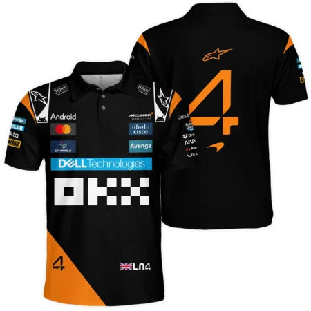 Lando Norris McLaren Formula One Exclusive Polo Shirt BLF1180525A2PL