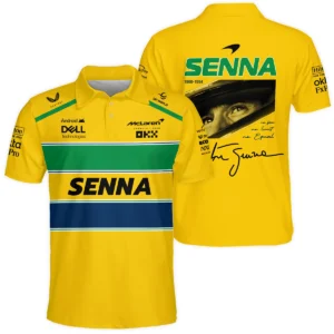 Forever Senna McLaren Formula One Exclusive Zipper Hoodie BLF1190525A3ZHD