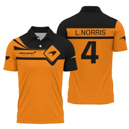 Lando Norris McLaren F1 Polo Shirt All Over Prints BLMCL5525A2PL Lando Norris McLaren F1 Polo Shirt All Over Prints BLMCL5525A2PL