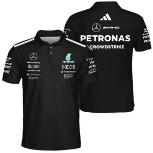2025 Team Mercedes-AMG Petronas F1 Hawaiian Shirt All Over Prints BLMER6525A1HW