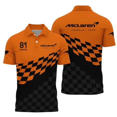 Oscar Piastri McLaren F1 Polo Shirt All Over Prints BLOP10425A1PL Oscar Piastri McLaren F1 Polo Shirt All Over Prints BLOP10425A1PL