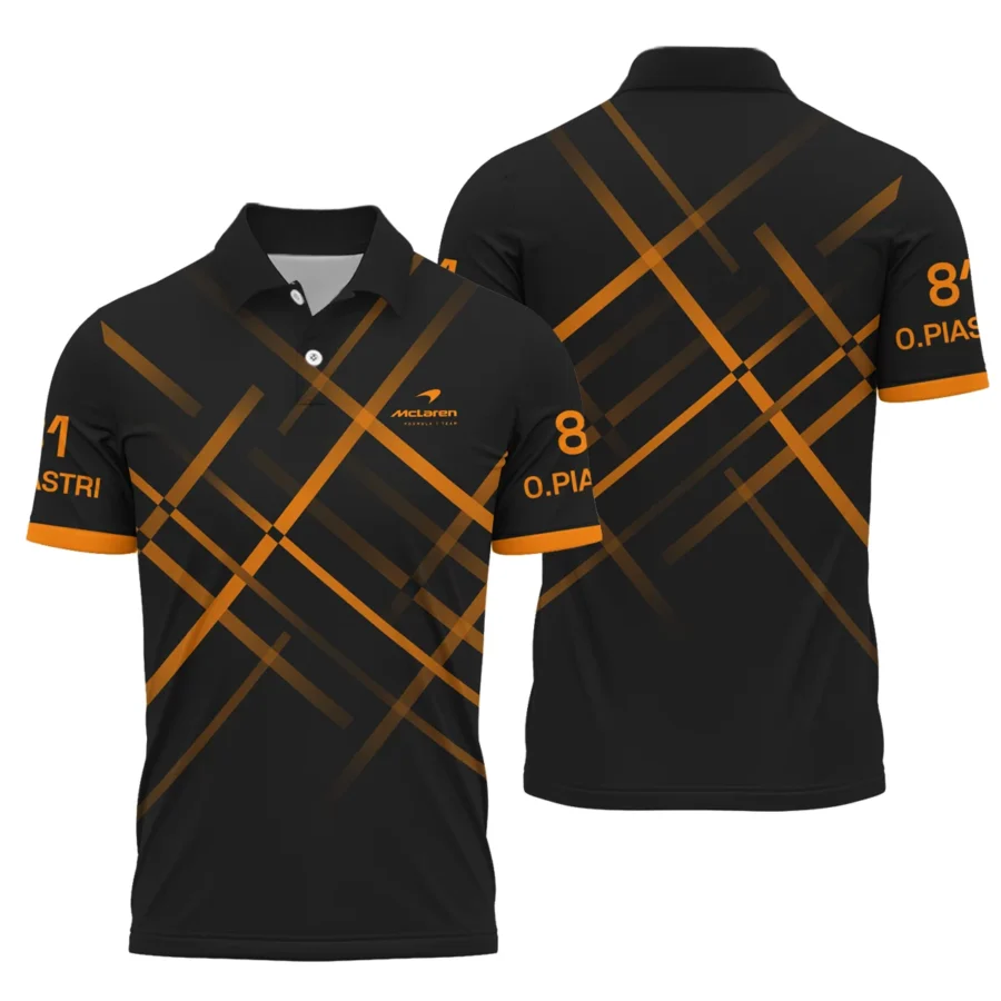 Oscar Piastri McLaren F1 Polo Shirt All Over Prints BLOP3425A2PL