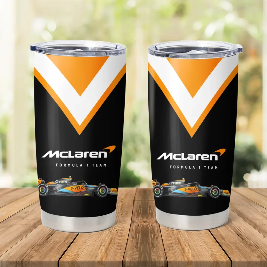 McLaren F1 Stainless Steel Tumbler 20oz 30oz Gift For Fan BLMCL11525A4