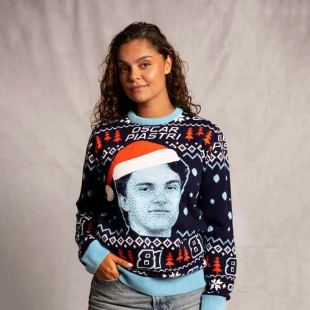 Oscar Piastri Christmas Ugly Sweater BLF116525A2HY