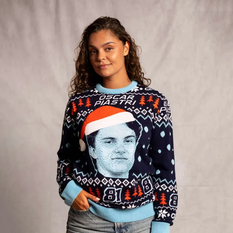 Oscar Piastri Christmas Ugly Sweater BLF116525A2HY