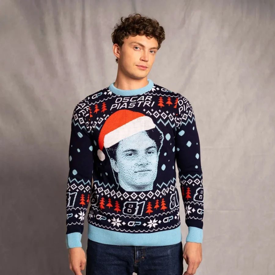 Oscar Piastri Christmas Ugly Sweater BLF116525A2HY