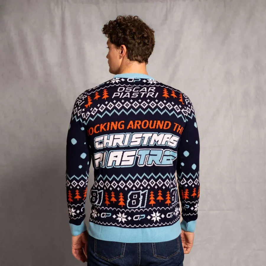 Oscar Piastri Christmas Ugly Sweater BLF116525A2HY