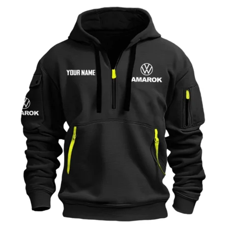 Amarok Exclusive Logo Fashion Hoodie Half Zipper BLC22525A1AMK