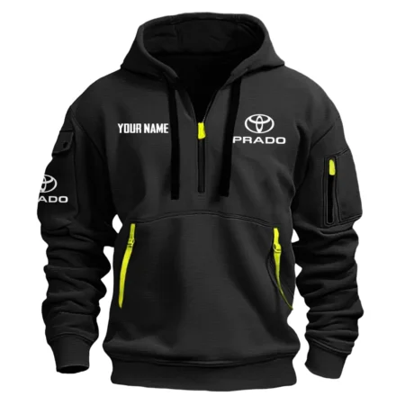 Prado Exclusive Logo Fashion Hoodie Half Zipper BLC22525A1PRD
