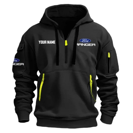 Ranger Exclusive Logo Fashion Hoodie Half Zipper BLC22525A1RNG