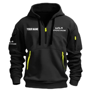 Santa Cruz Exclusive Logo Fashion Hoodie Half Zipper BLC22525A1STC