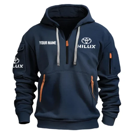 Hilux Exclusive Logo Fashion Hoodie Half Zipper BLC22525A1HLX