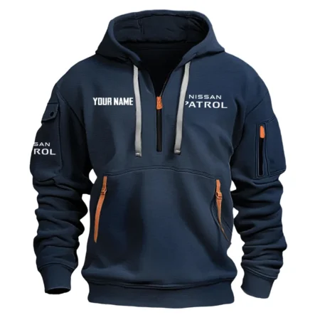 Patrol Exclusive Logo Fashion Hoodie Half Zipper BLC22525A1PTL