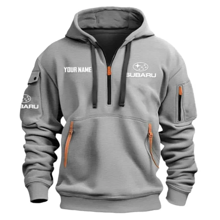 Subaru Exclusive Logo Fashion Hoodie Half Zipper BLC22525A1SBR