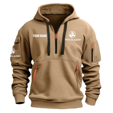 Trailblazer Exclusive Logo Fashion Hoodie Half Zipper BLC22525A1TBZ
