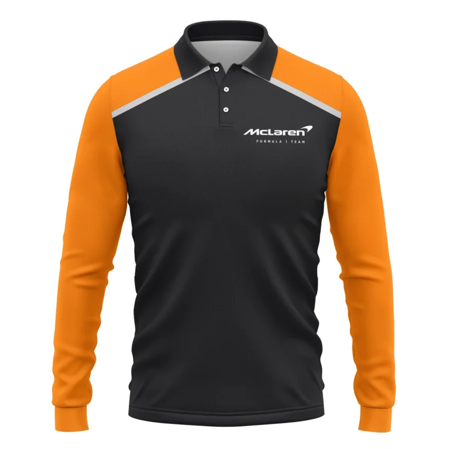 Tyre Water McLaren Formula One Exclusive Long Polo Shirt BLF115525A1LPL