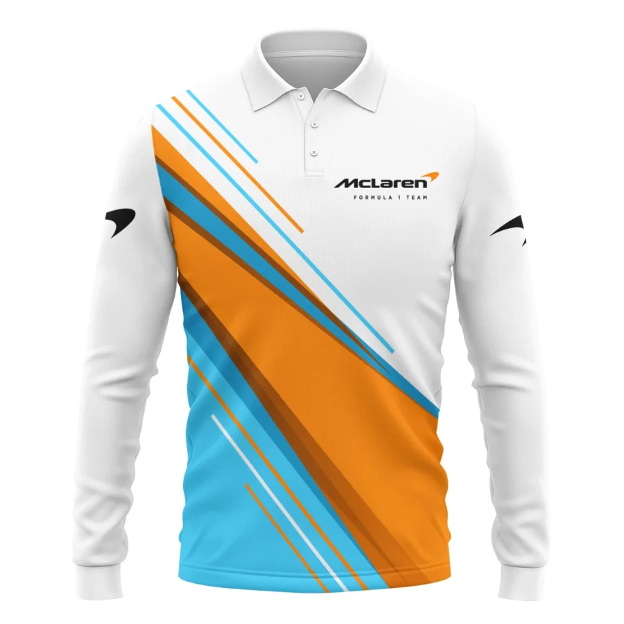 McLaren F1 Long Polo Shirt All Over Prints BLMCL3525A1LPL