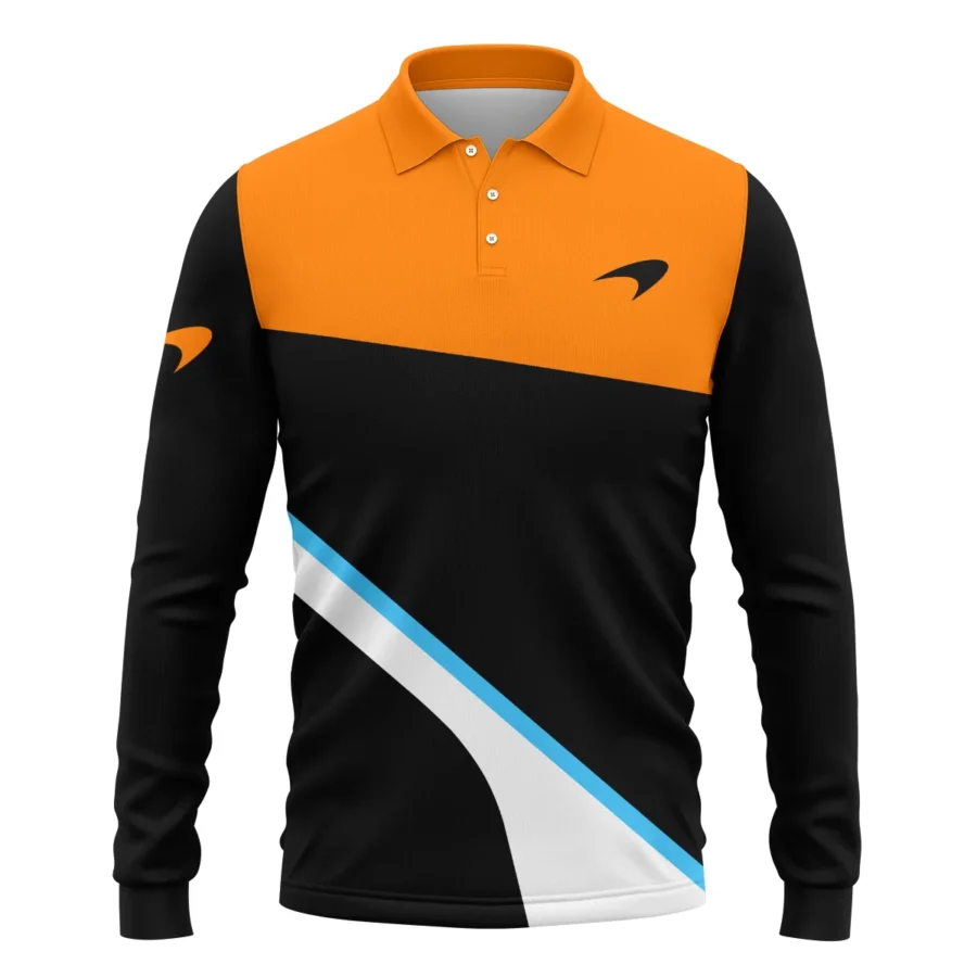 McLaren F1 Long Polo Shirt All Over Prints BLMCL9525A1LPL