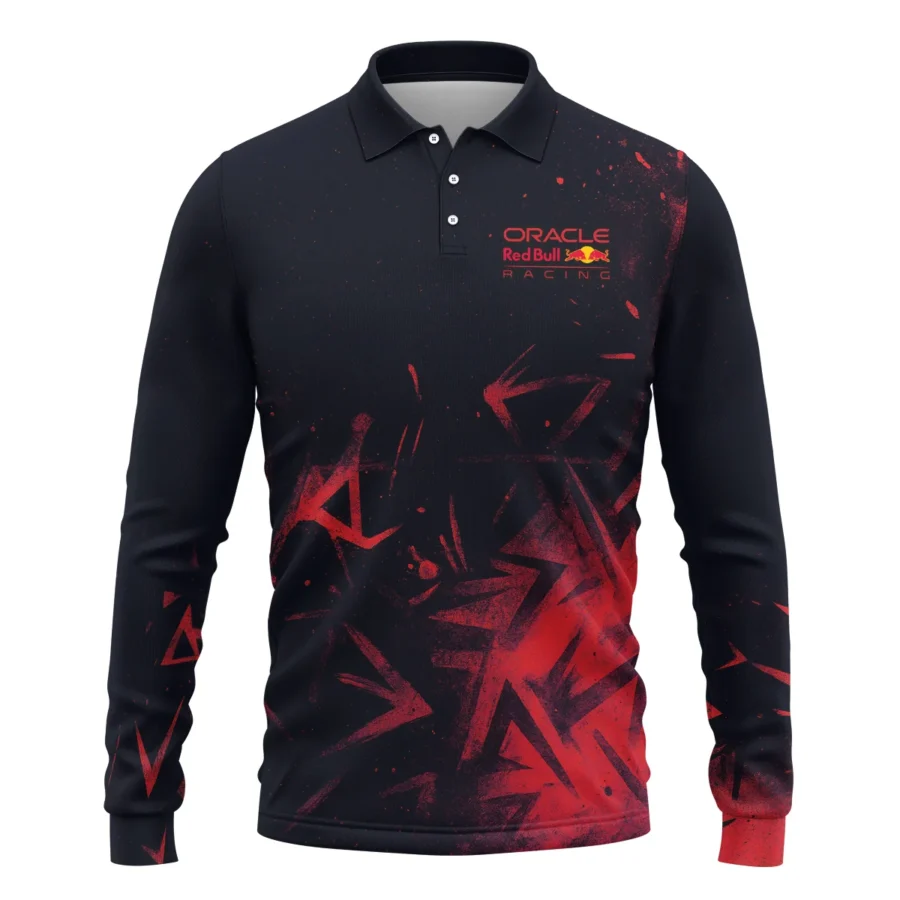 Max Verstappen Red Bull Racing F1 Exclusive Long Polo Shirt BLRBR20525A4LPL