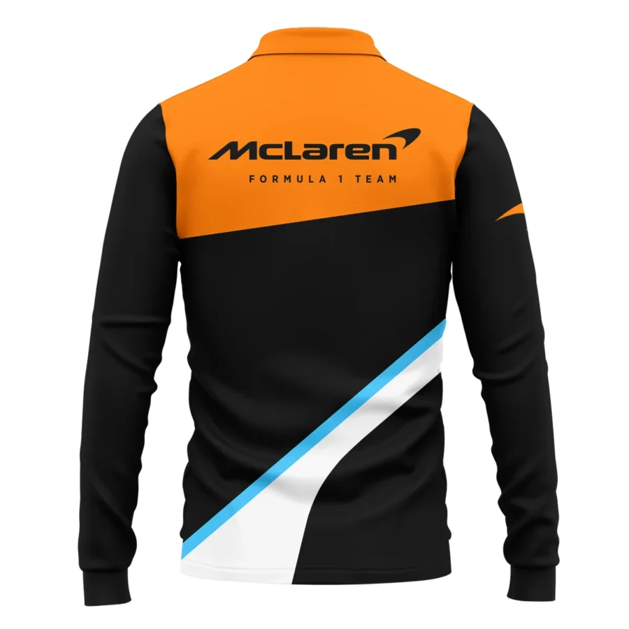 McLaren F1 Long Polo Shirt All Over Prints BLMCL9525A1LPL