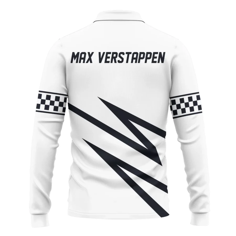 Max Verstappen Red Bull Racing F1 Exclusive Long Polo Shirt BLRBR20525A1LPL