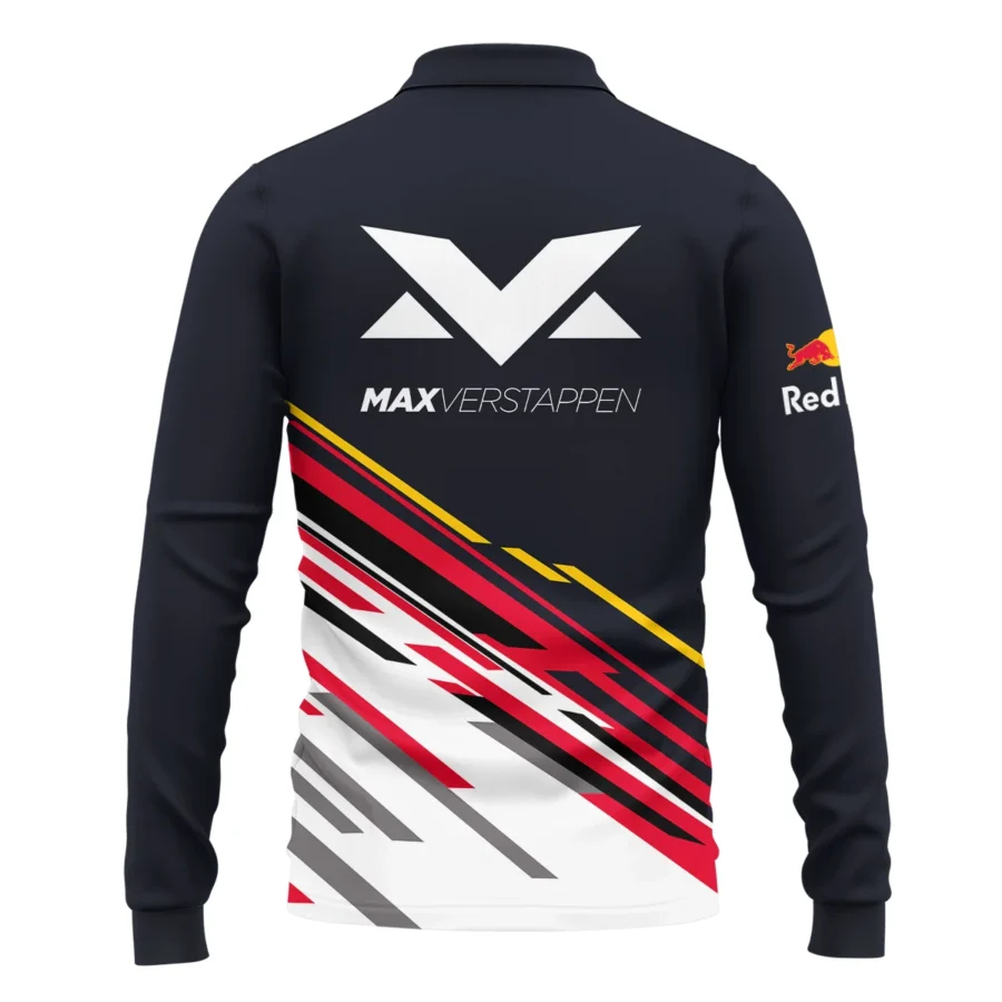 Max Verstappen Red Bull Racing F1 Exclusive Long Polo Shirt BLRBR20525A2LPL