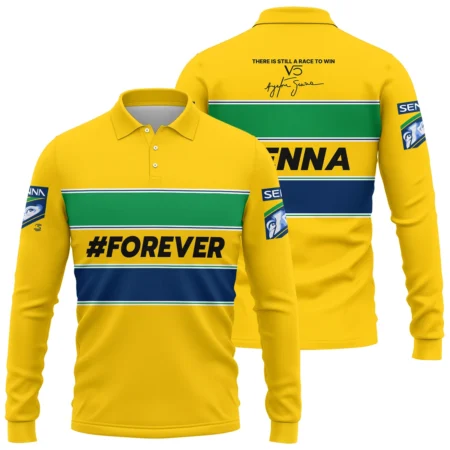 Forever Senna Formula One Exclusive Long Polo Shirt BLF1190525A1LPL