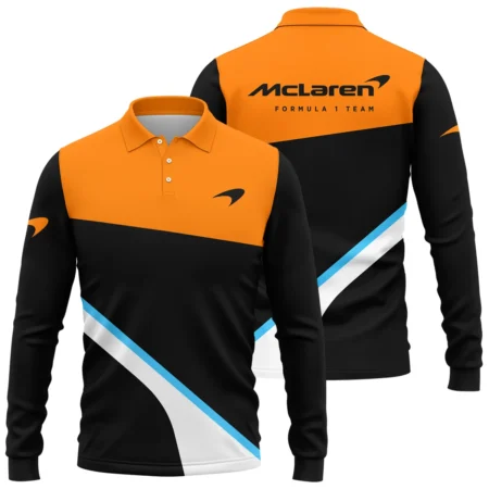 McLaren F1 Long Polo Shirt All Over Prints BLMCL9525A1LPL