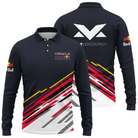 Max Verstappen Red Bull Racing F1 Exclusive Long Polo Shirt BLRBR20525A2LPL