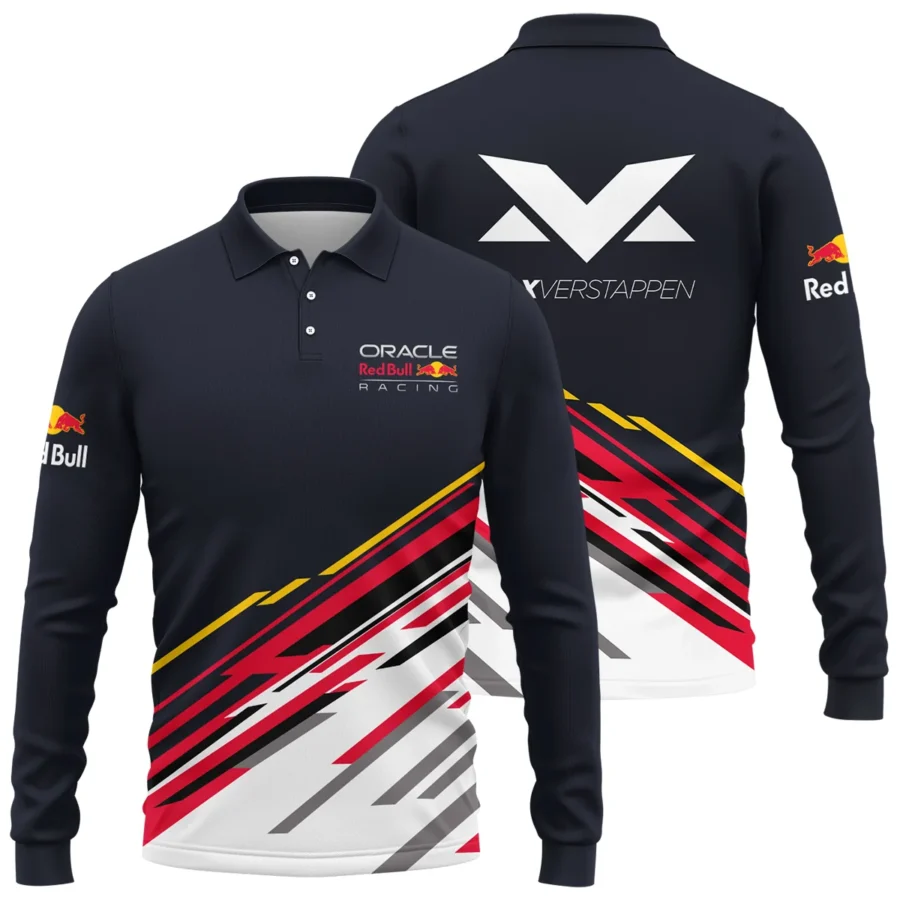 Max Verstappen Red Bull Racing F1 Exclusive Long Polo Shirt BLRBR20525A2LPL