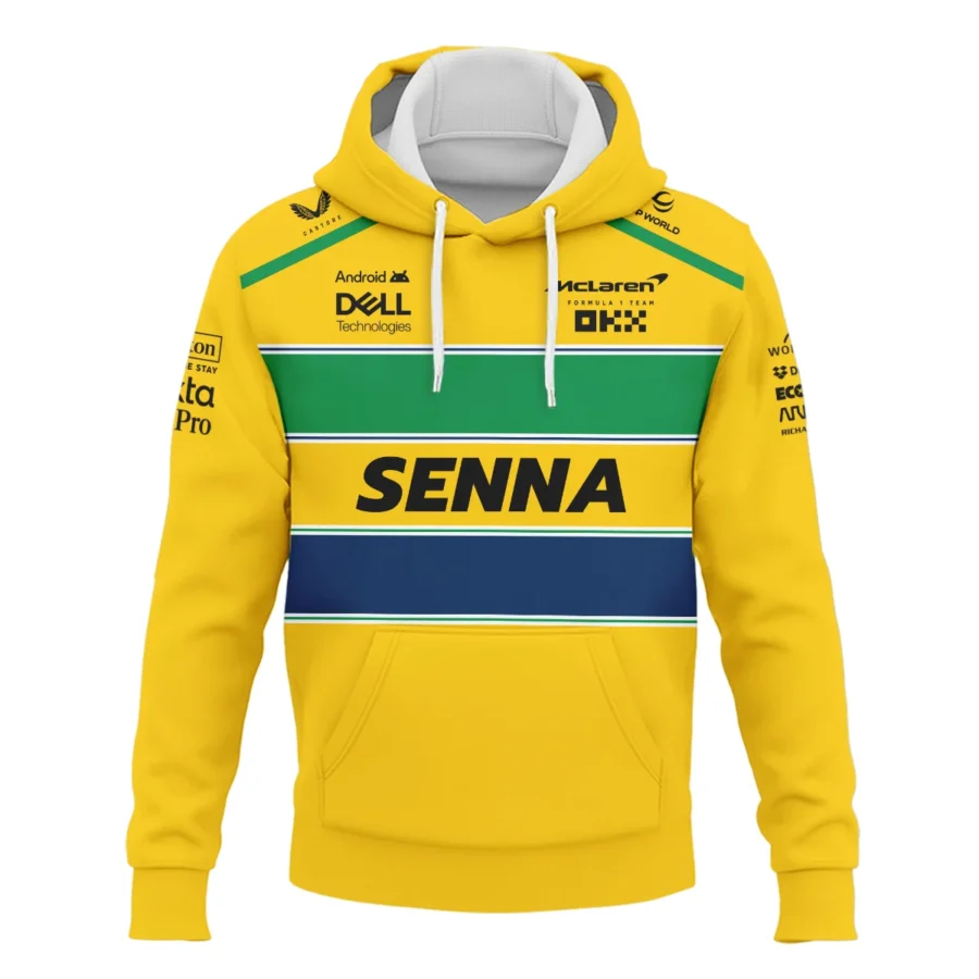 Ayrton Senna McLaren Formula One Exclusive Hoodie BLF1190525A2HD