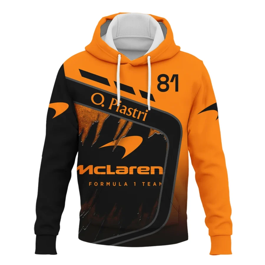 Oscar Piastri McLaren F1 Exclusive Logo Hoodie BLOP3425A1HD