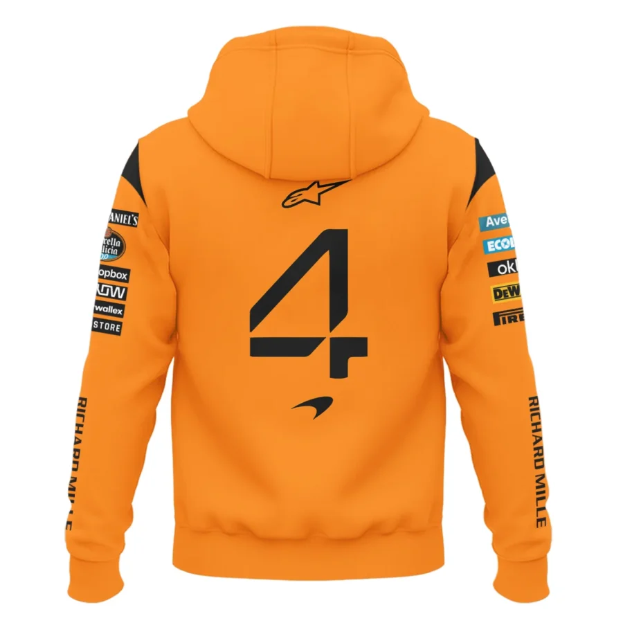 Lando Norris McLaren Formula One Exclusive Zipper Hoodie BLF1180525A1ZHD