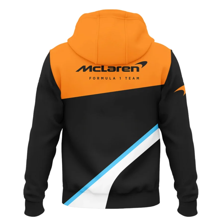 McLaren F1 Exclusive Logo Zipper Hoodie BLMCL9525A1ZHD
