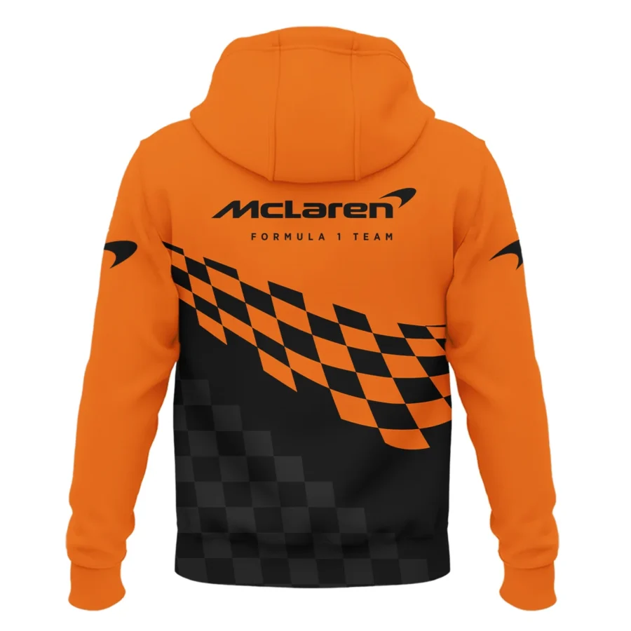 Oscar Piastri McLaren F1 Exclusive Logo Zipper Hoodie BLOP10425A1ZHD
