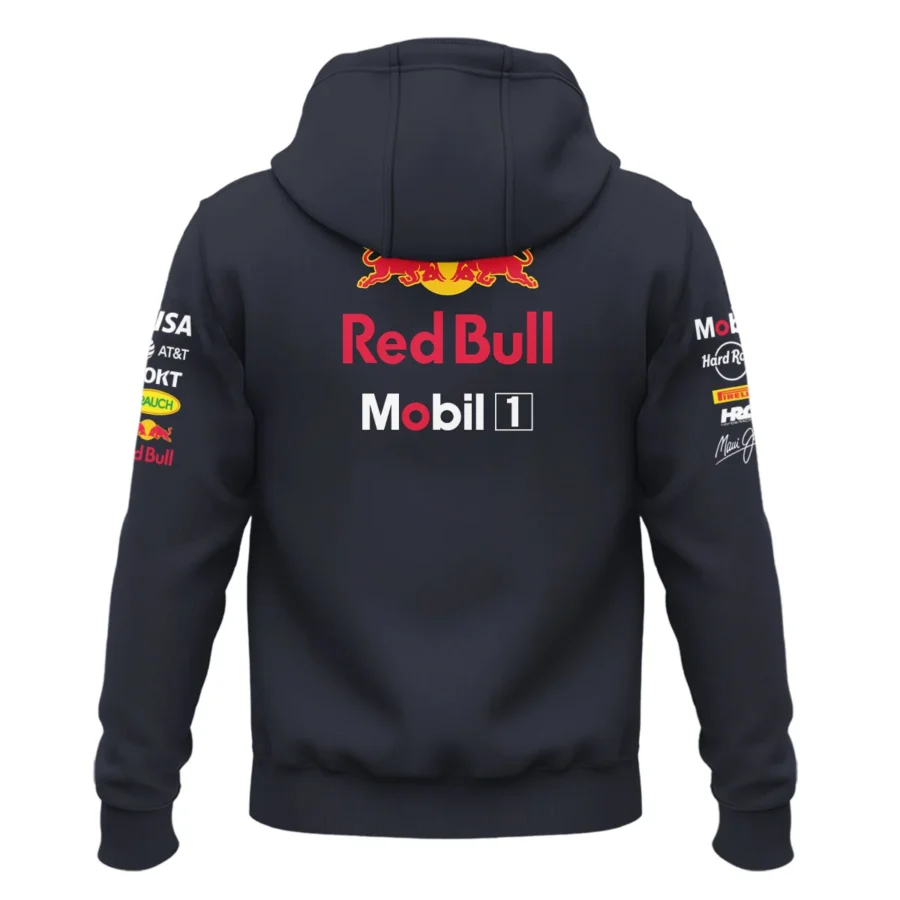 2025 Red Bull Racing F1 Exclusive Logo Zipper Hoodie BLRBR10525A2ZHD